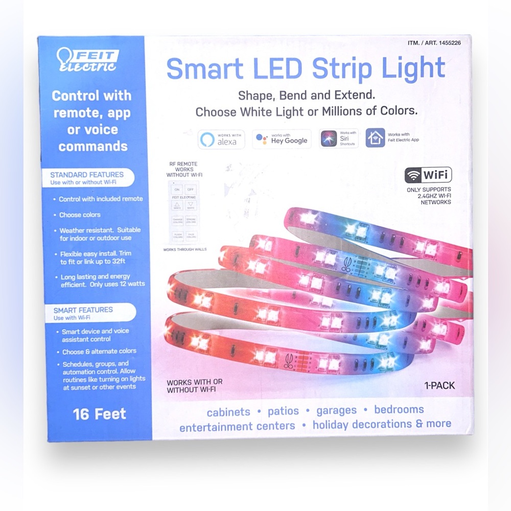 NIB Feit Electric Smart 16FT LED Strip